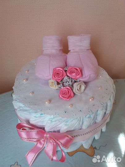 Торты из подгузников