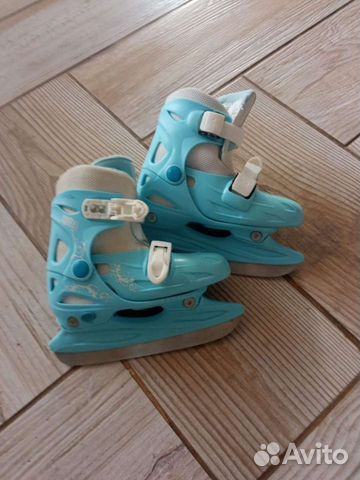 Коньки фигурные раздвижные, заточены