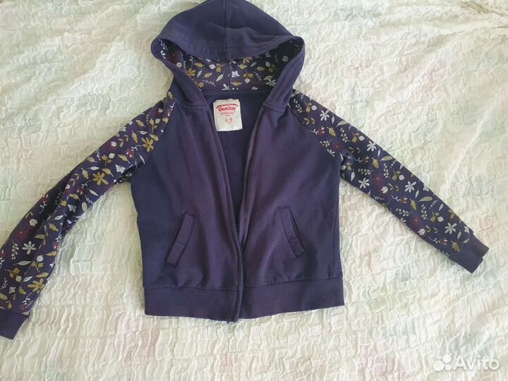 Толстовки разные на девочку 5-6 лет