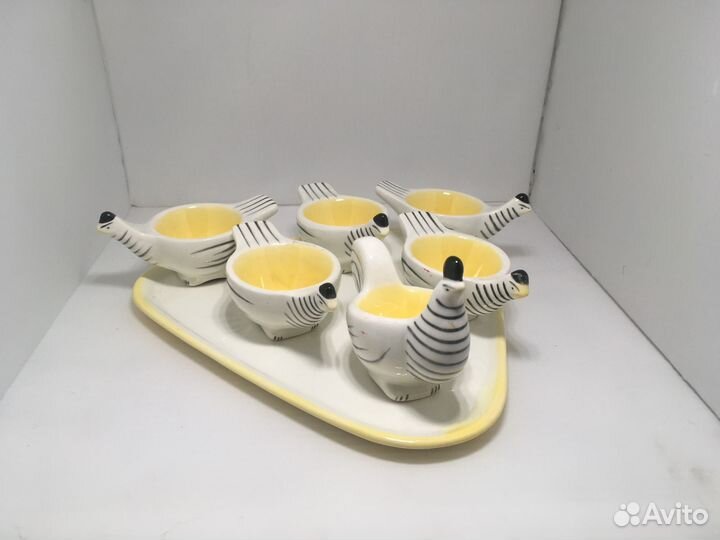 Пашотница «Курочка ряба» подставка для яйц СССР па