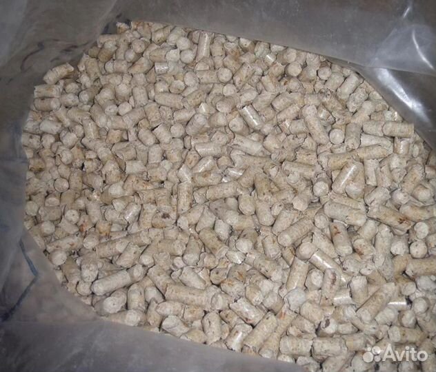 Пеллеты топливные белые 6/8 мм, 1 тонна