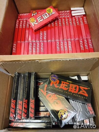 Подшипники Bones Reds скейтборд самокат ролики