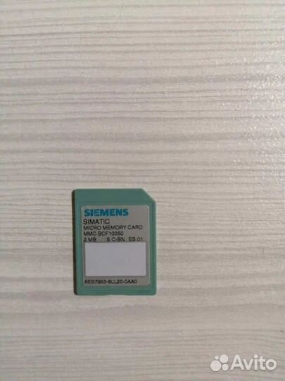 Флэш карта Siemens 6ES7953-8LL20-0AA0 Simatic 2 MB