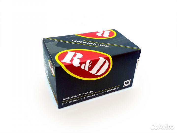 Тормозные колодки R&D MB Vito II/Viano перед