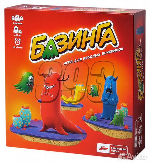 Настольная игра Базинга (34193)