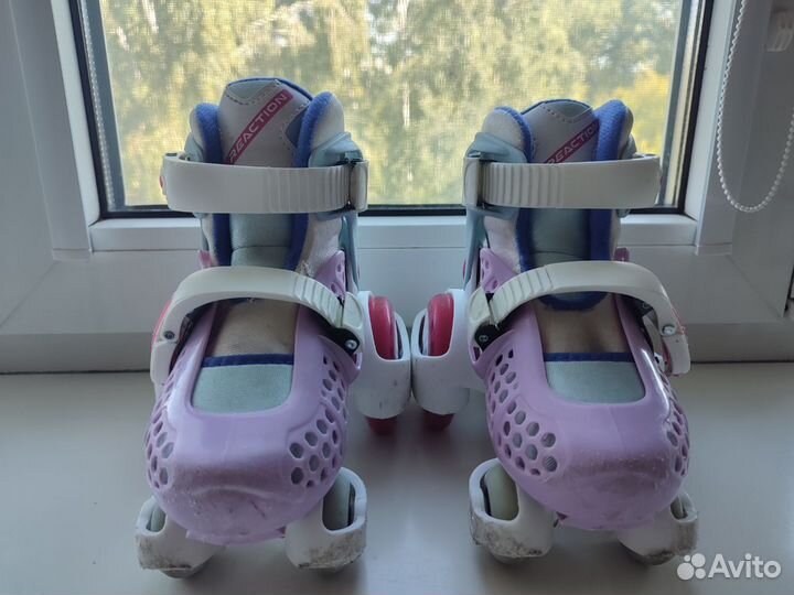 Роликовые коньки детские раздвижные