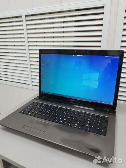 Ноутбук Acer 7750g, Intel i3, 6gb, HD6550, ssd+hdd