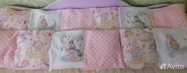 Детская кроватка с маятником круглая