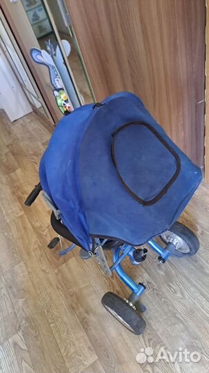 Трехколесный велосипед с родительской ручкой