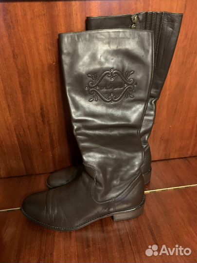 Сапоги женские, 38 размер, Италия, натур. кожа