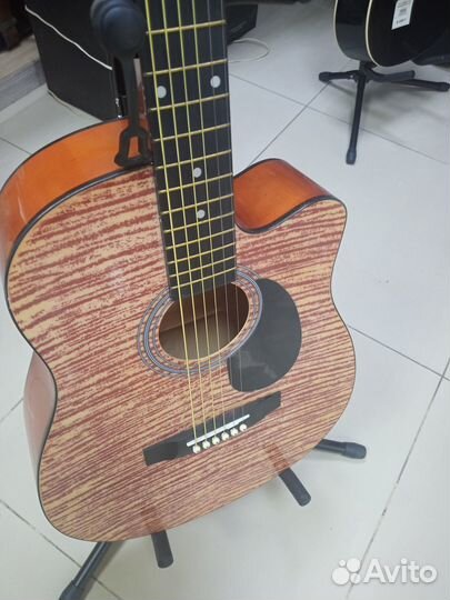 Акустическая гитара, новая, Homage