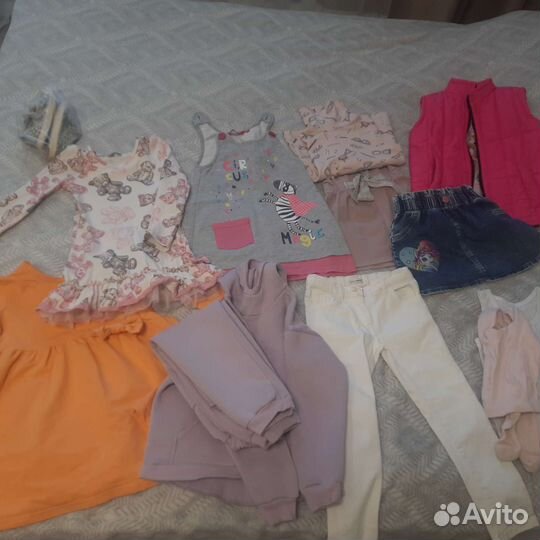 Вещи пакетом на девочку 4 года(104-110 р)