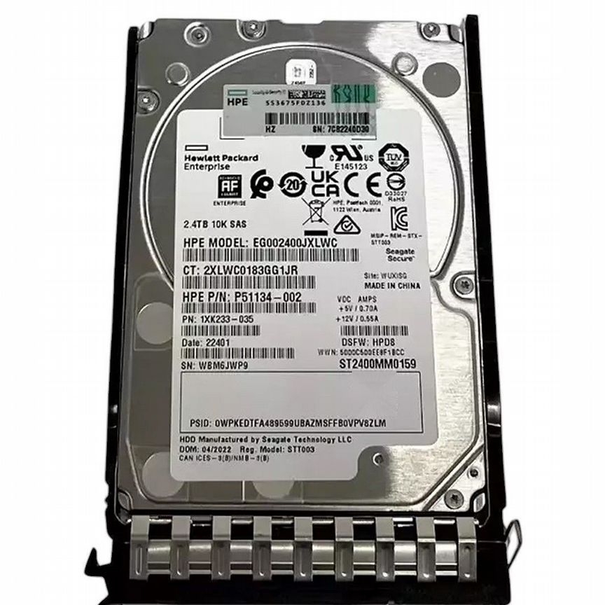 [P30562-001] Жесткий Диск Hp P36212-001 2,4tb 10k Sa P30562-001