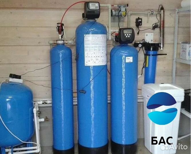 Очистка воды из скважины/Водоподготовка