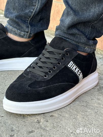 Кеды мужские bikkembergs замшевые