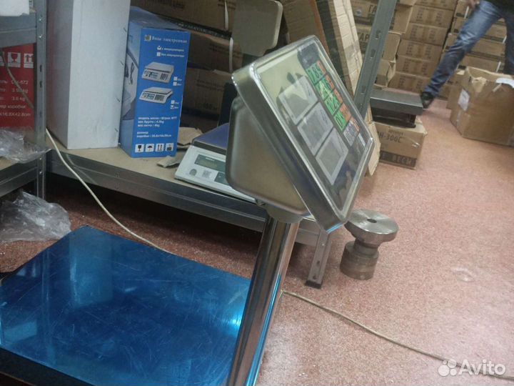 Весы платформенные товарные 100 кг