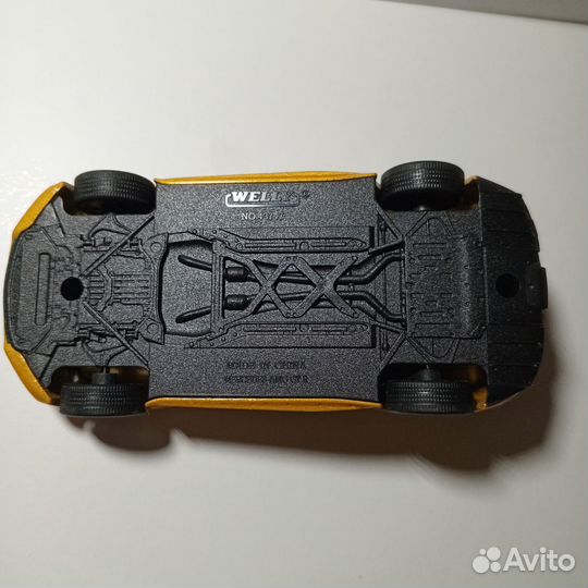 Масштабная модель Mercedes AMG GT R welli