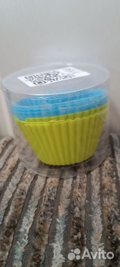 Формочки силиконовые для выпечки