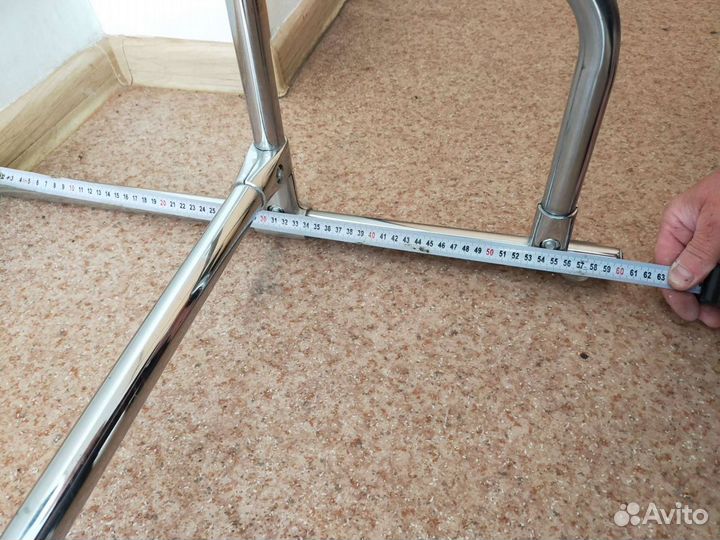 Вешалка напольная металл хром