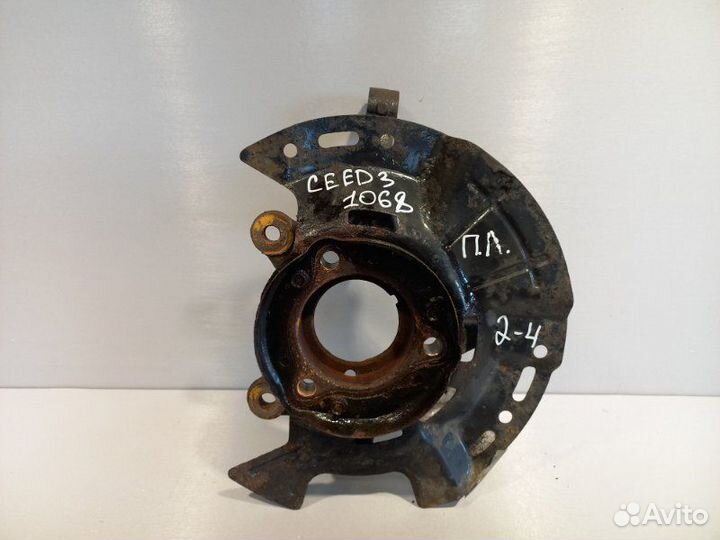 Кулак (цапфа) передний левый Kia Ceed 3 хэтчбек