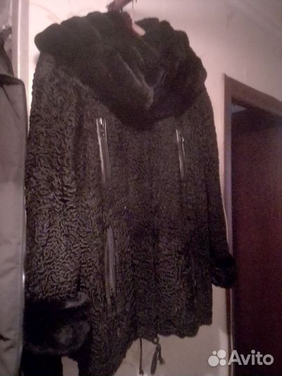 Полушубок из каракуля 50 52