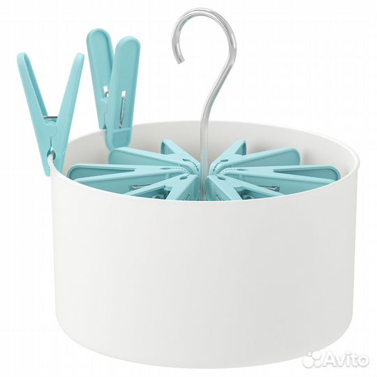 Торкис Икеа Корзина и 30 прищепок (новые)