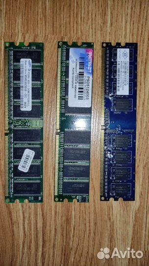 Оперативная память ddr2 512Мб 256Мб