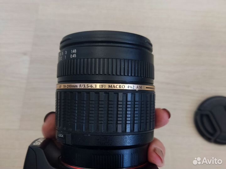 Фотоаппарат Sony A57 + Объектив Tamron 18-200 mm