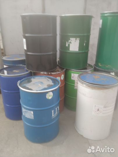 Бочка металлическая