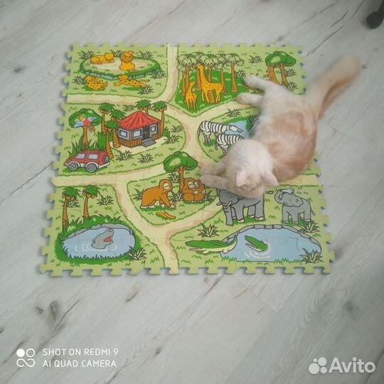 Детский коврик пазл бесплатно