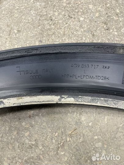 Левый молдинг переднего крыла