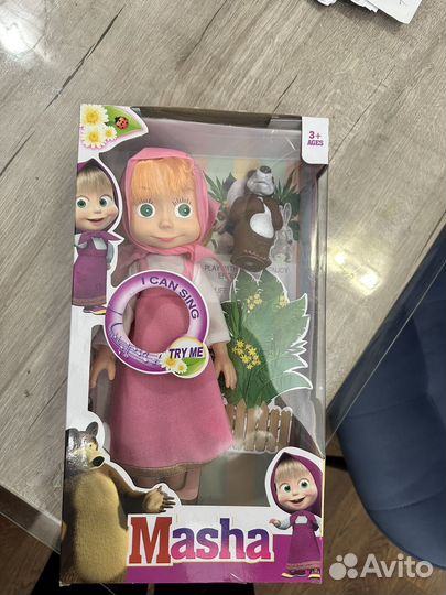 Кукла Маша и медведь