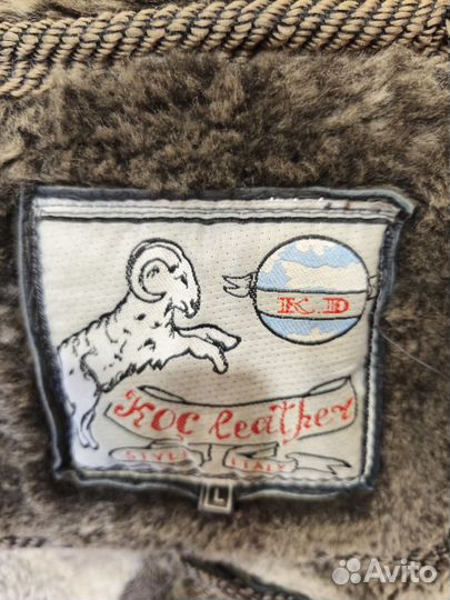 Дубленка натуральная мужская 50 52