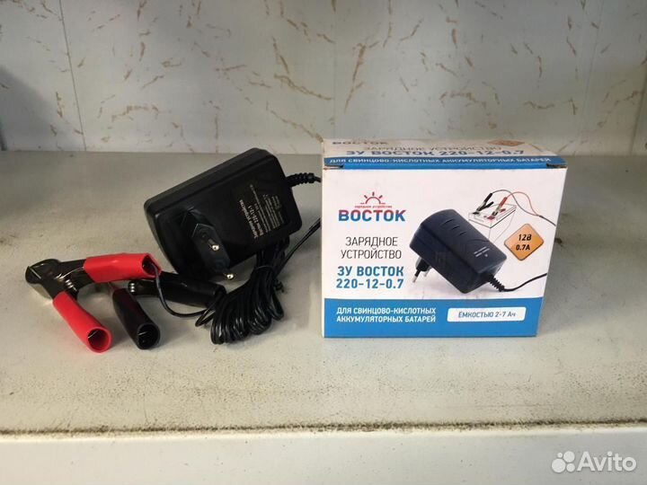 Зарядное устройство Восток для мото акб до 7 Ач