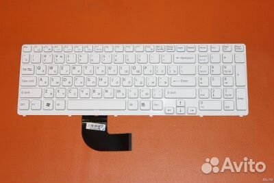 Клавиатура для ноутбука Sony SVE17 белая