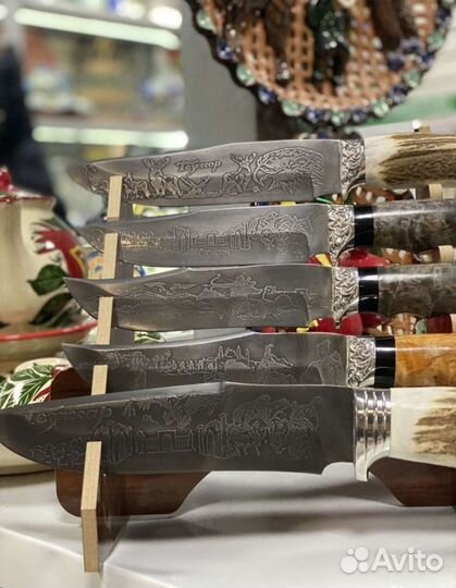 Нож Пчак Узбекский (Гoлoвы)