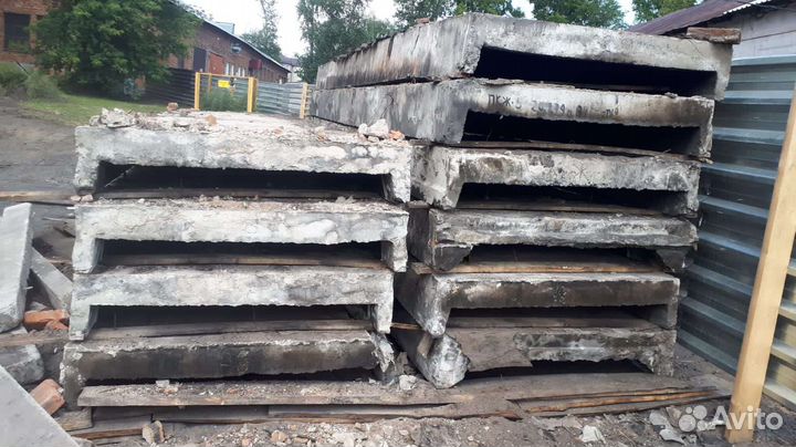 Плиты перекрытия бу