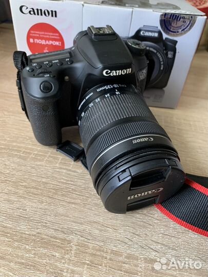 Зеркальный фотоаппарат canon 70d