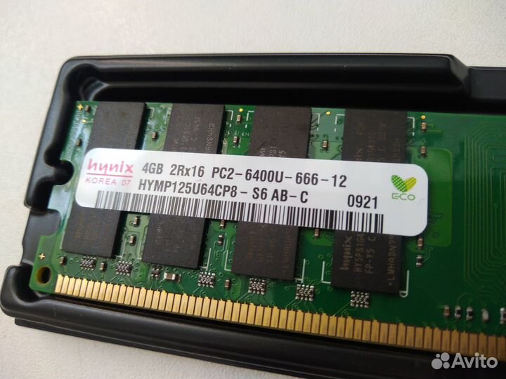Оперативная память ddr2 4gb
