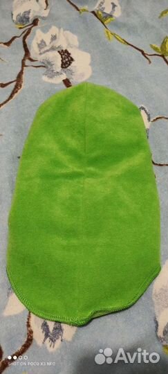 Новый двухслойный флисовый шлем