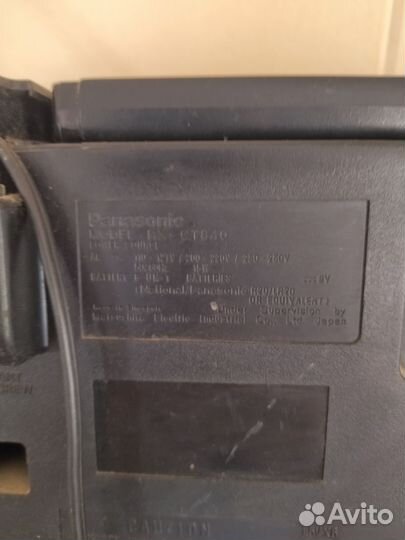 Магнитофон panasonic
