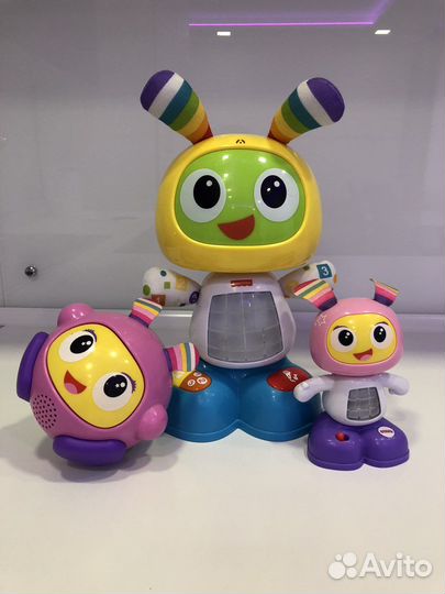 Интерактивный обучающий робот Fisher Price Бибо