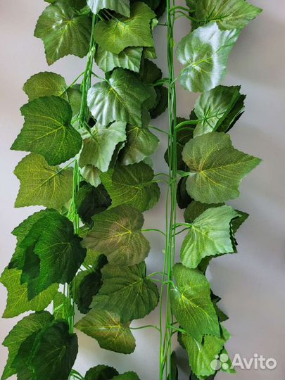 Лиана искусственная декоративная 2.2 м разные