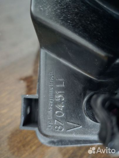 Фара водительская Москвич 2141 Bosch новая