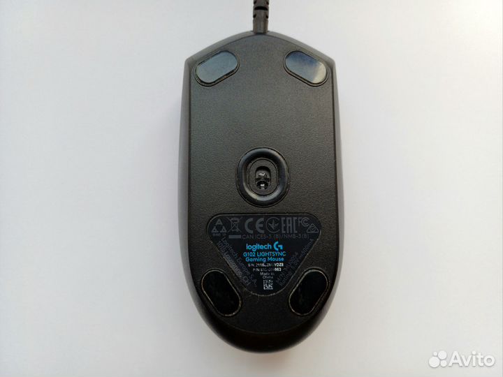 Мышь проводная Logitech G102 lightsync