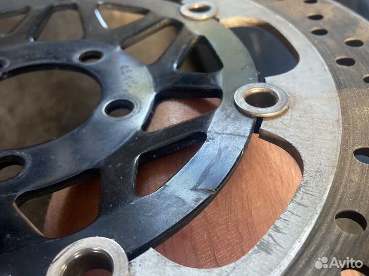 Kawasaki передние тормозные диски