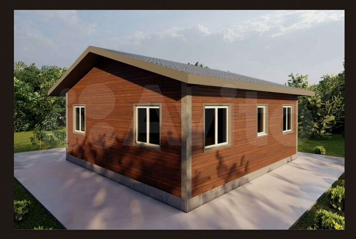 Дом 100 м² на участке 10 сот.