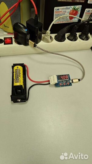 Измеритель ёмкости аккумулятора