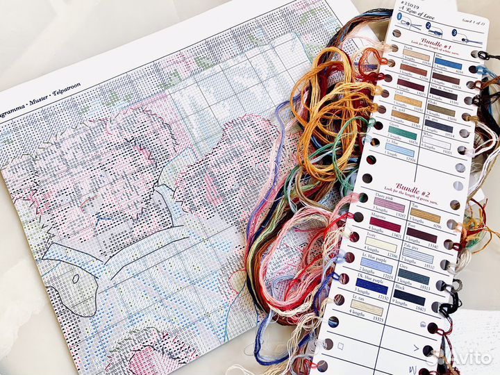 Набор для вышивания крестом dimensions