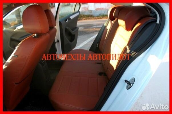 Чехлы Автопилот Volkswagen Jetta 5 из экокожи